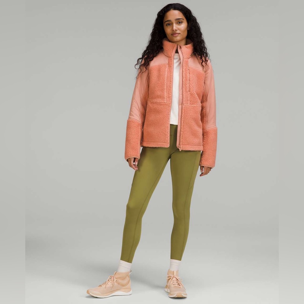 Lululemon Textured Fleece Full-Zip Jacket